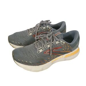 Brooks Glycerin GTS 20 Running Shoes Mens Size 8 D Medium Grey Sneakers